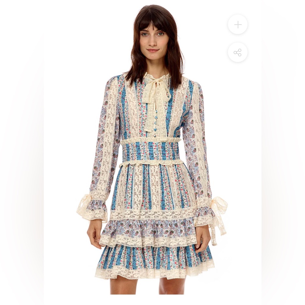 Brand new with tags Stellah print lace dress